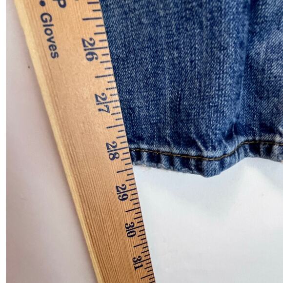 Vintage Miss Me Women 28 Blue Boyfriend Embroidered Button Fly Hippie Boho Jeans - Picture 6 of 12